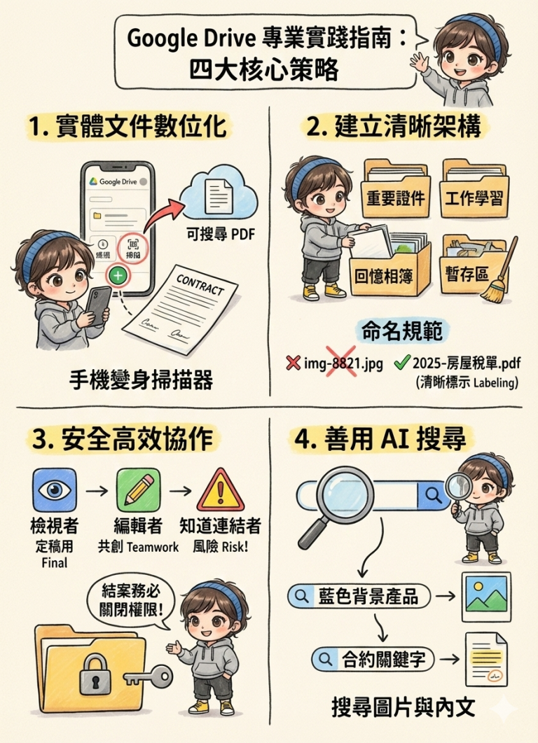 Read more about the article Google Drive 雲端協作完全攻略